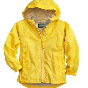 LL bean rain jacket